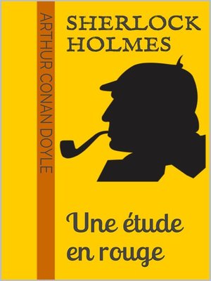 cover image of Sherlock Holmes--Une étude en rouge
